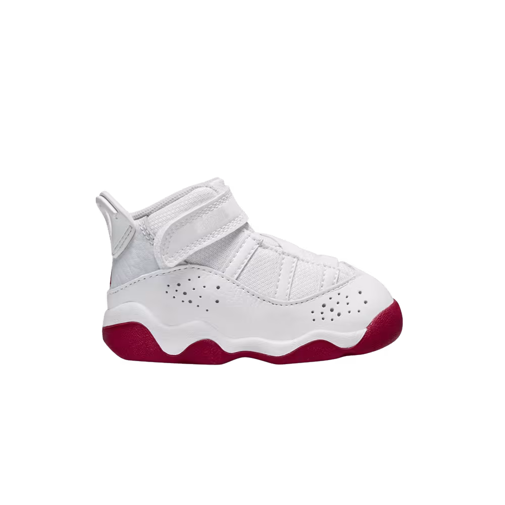 Air Jordan 6 Rings TD White Mystic Hibiscus