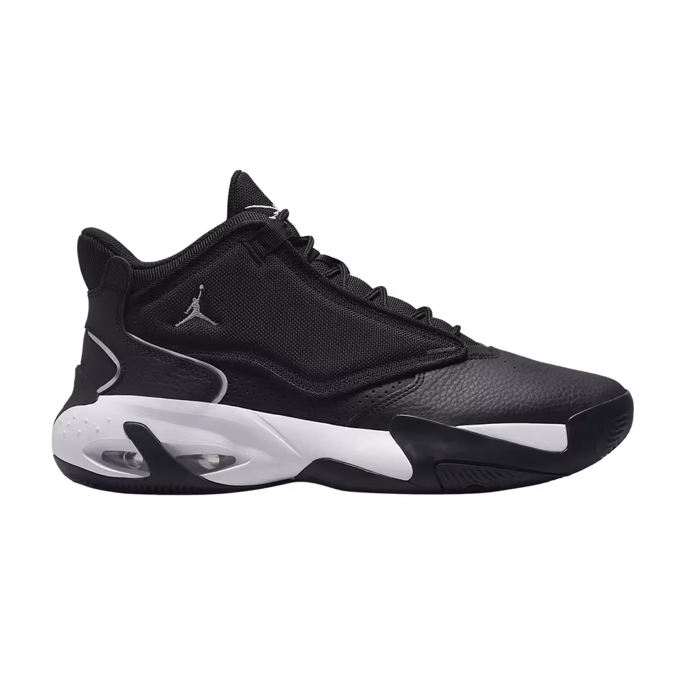 Air Jordan Max Aura 4 Black Metallic Silver