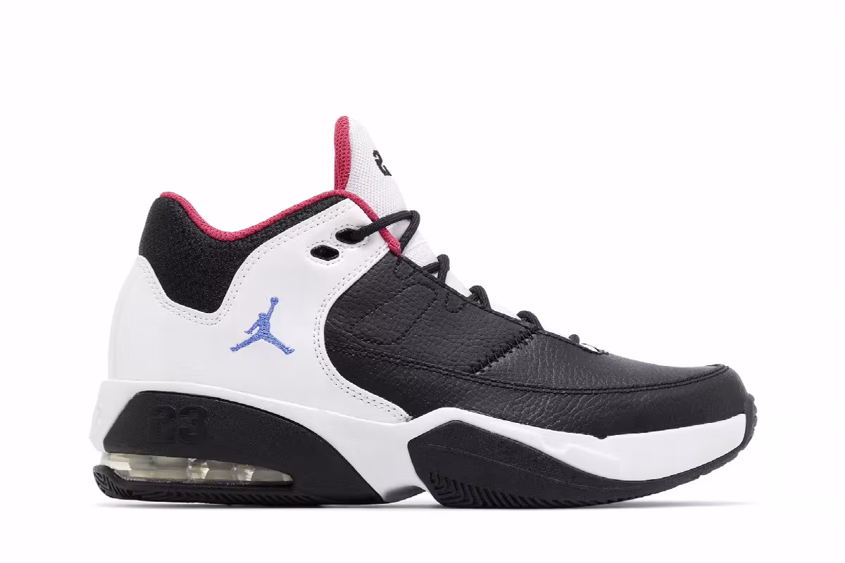 Air Jordan Max Aura 3 GS Black Rush Pink, view 2