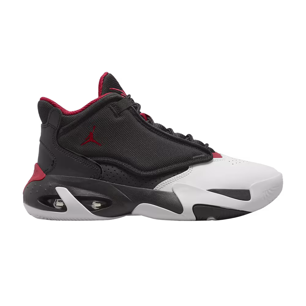 Air Jordan Max Aura 4 GS Black White Gym Red