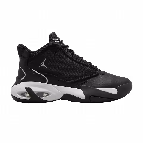 Air Jordan Max Aura 4 GS 'Black Metallic Silver'