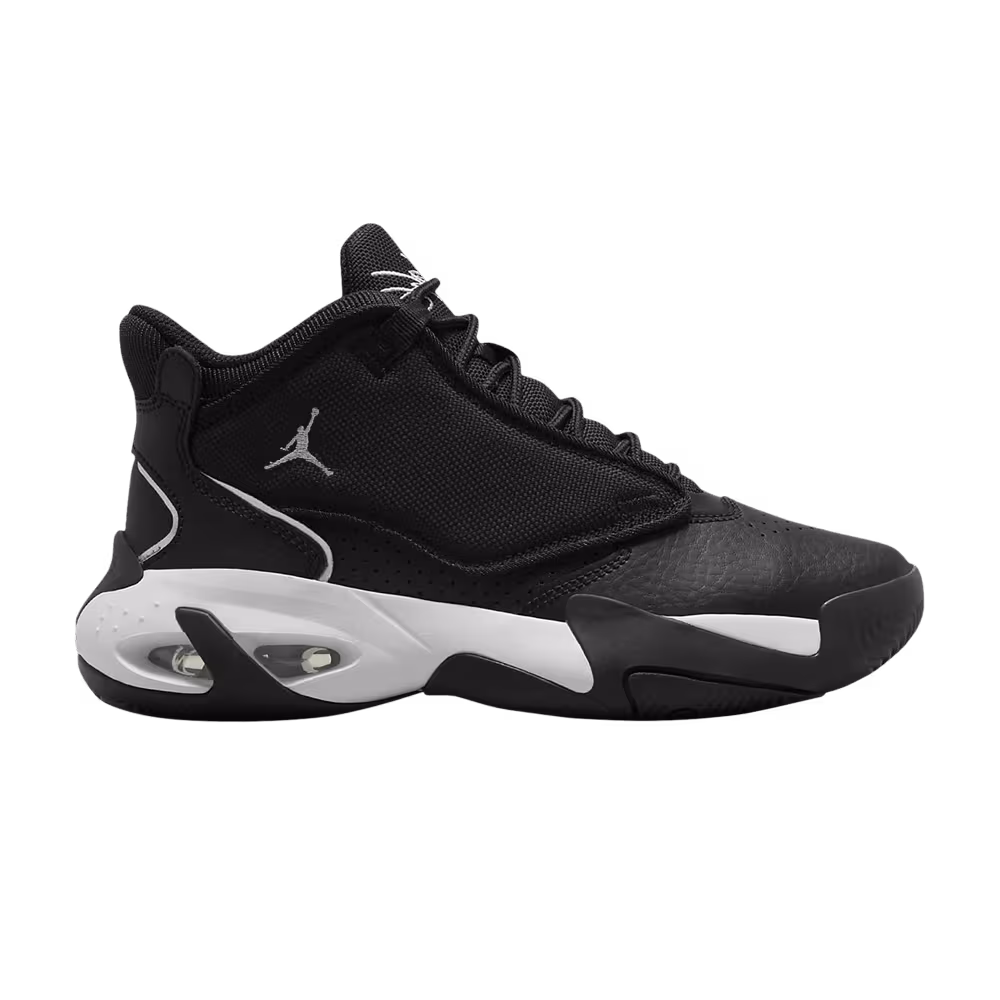 Air Jordan Max Aura 4 GS Black Metallic Silver