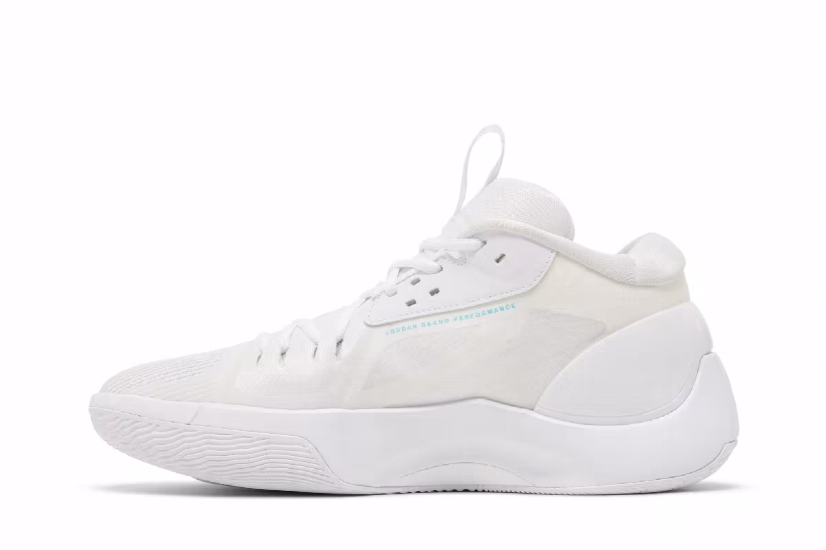 Air Jordan Zoom Separate White Bleached Aqua, view 4