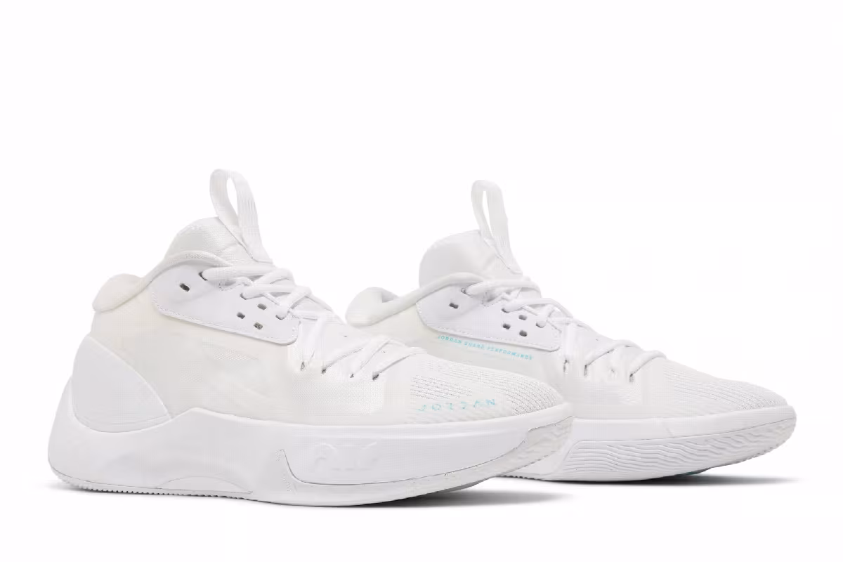 Air Jordan Zoom Separate White Bleached Aqua, view 9