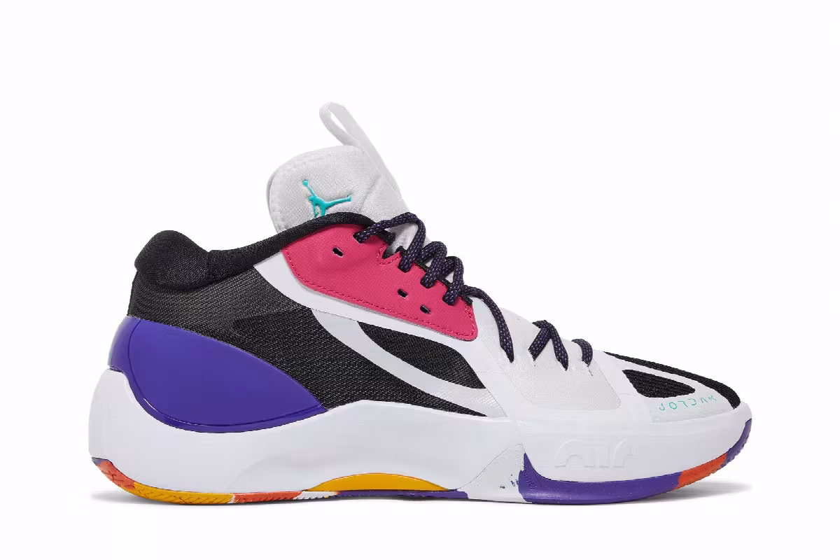 Air Jordan Zoom Separate White Multi, view 2