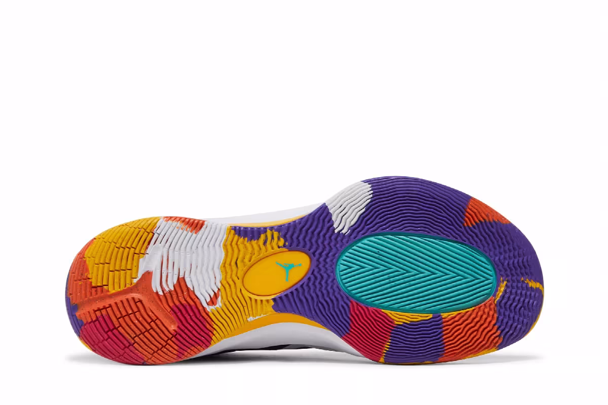Air Jordan Zoom Separate White Multi, view 5