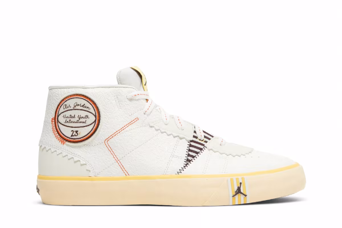 Maison Château Rouge x Air Jordan Jordan Series Mid United Youth International - Sail, view 2