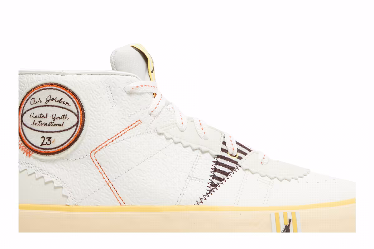 Maison Château Rouge x Air Jordan Jordan Series Mid United Youth International - Sail, view 3