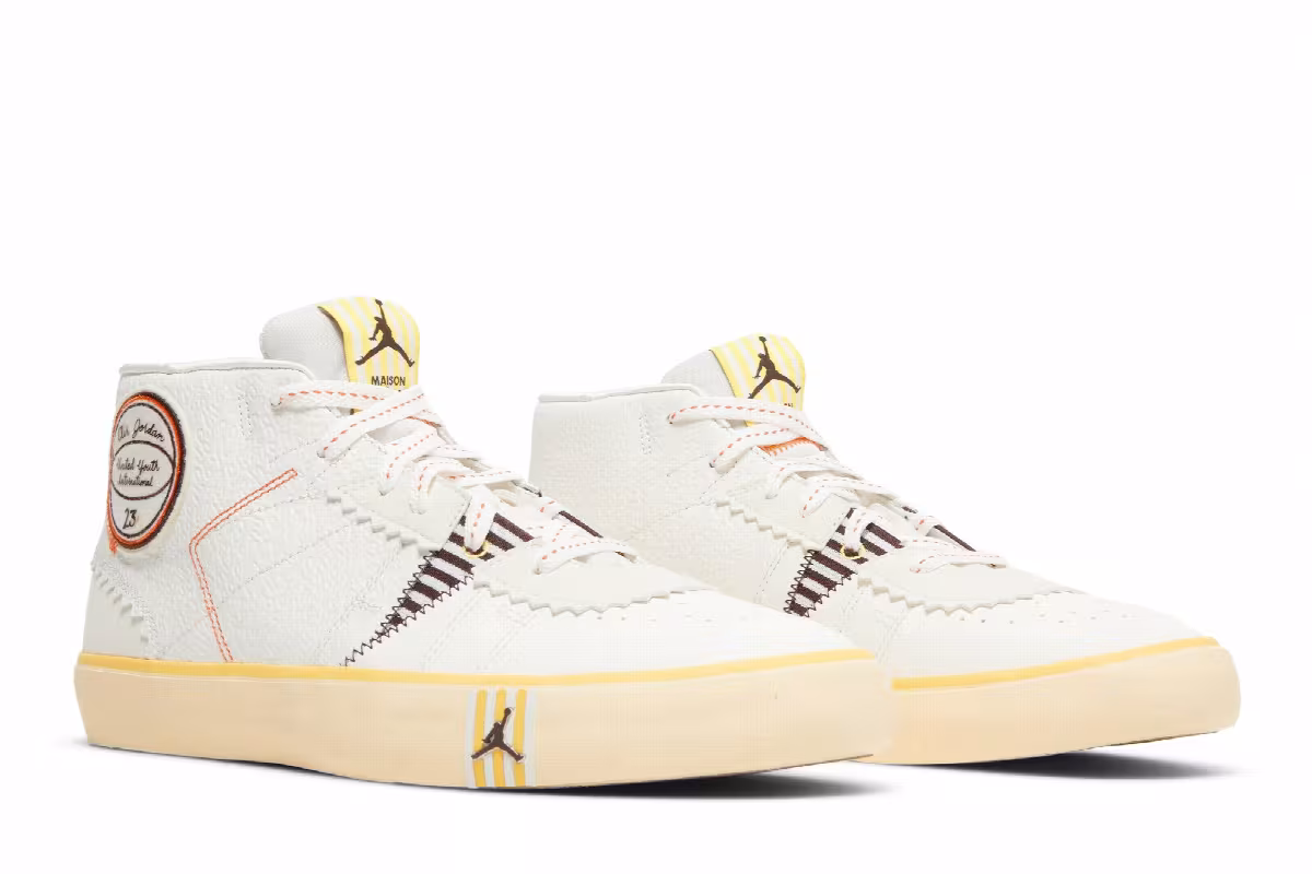Maison Château Rouge x Air Jordan Jordan Series Mid United Youth International - Sail, view 9