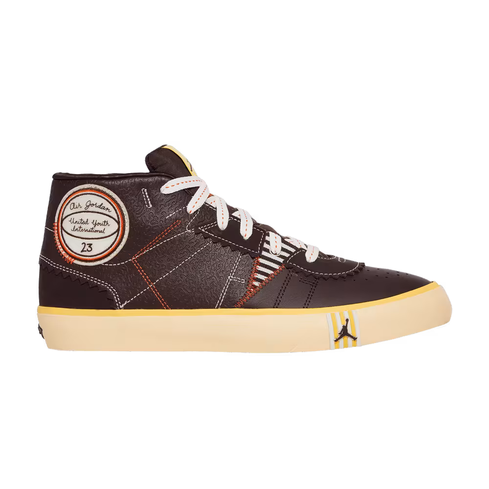 Air Jordan Maison Château Rouge x Jordan Series Mid United Youth International - Brown Basalt