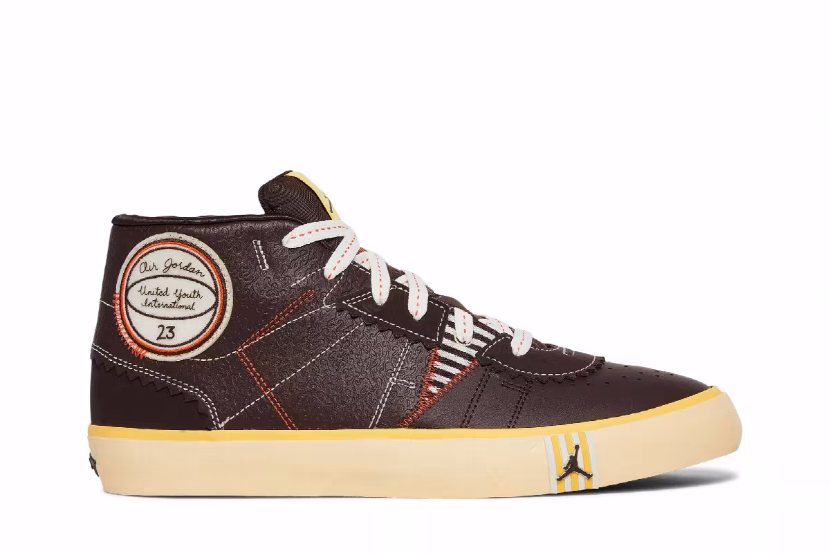 Air Jordan Maison Château Rouge x Jordan Series Mid United Youth International - Brown Basalt, view 2