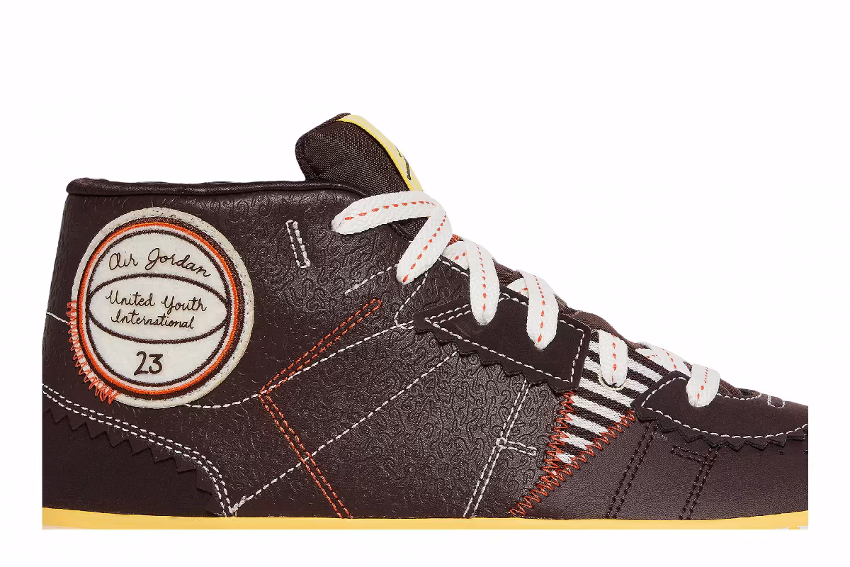 Air Jordan Maison Château Rouge x Jordan Series Mid United Youth International - Brown Basalt, view 3