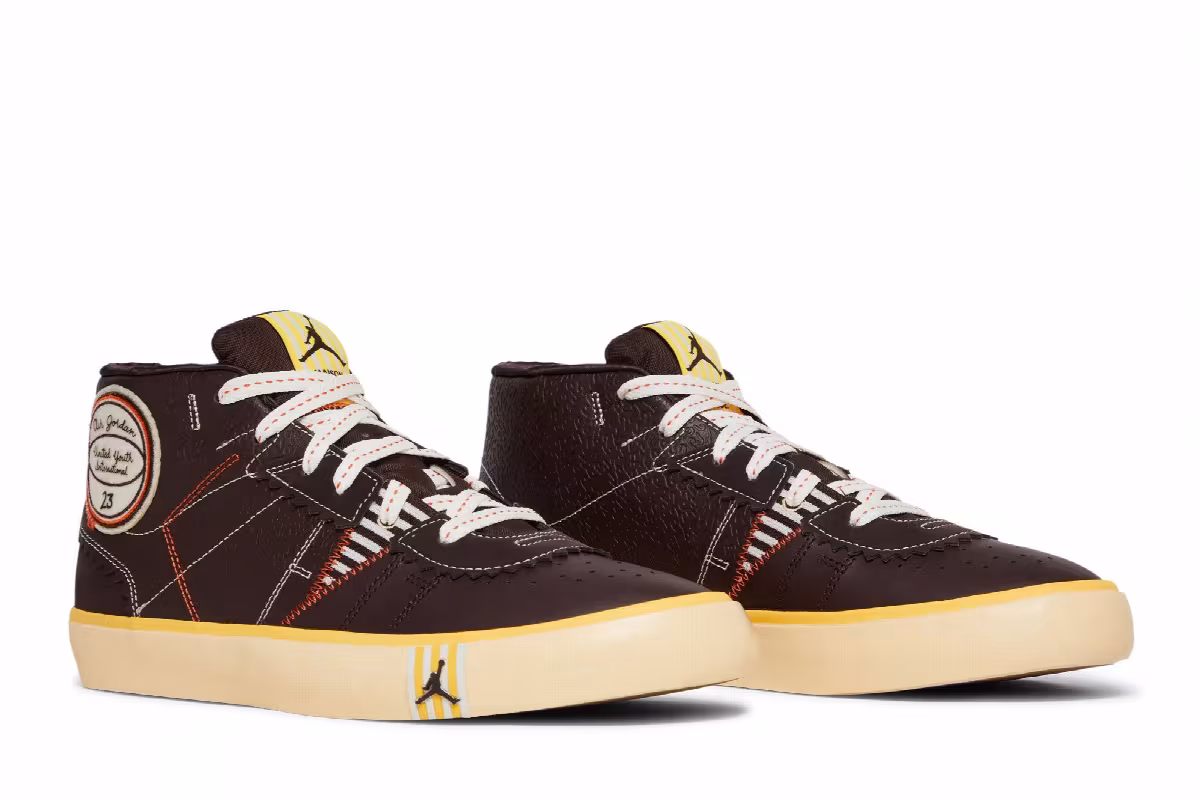 Air Jordan Maison Château Rouge x Jordan Series Mid United Youth International - Brown Basalt, view 9