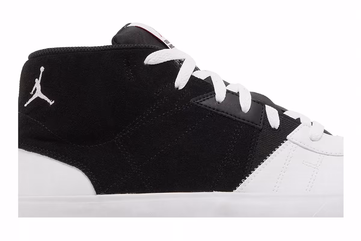 Air Jordan Series Mid Black White, view 3