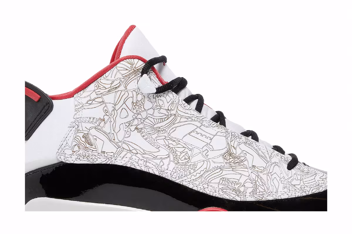 Air Jordan Dub Zero Varsity Red 2022, view 3