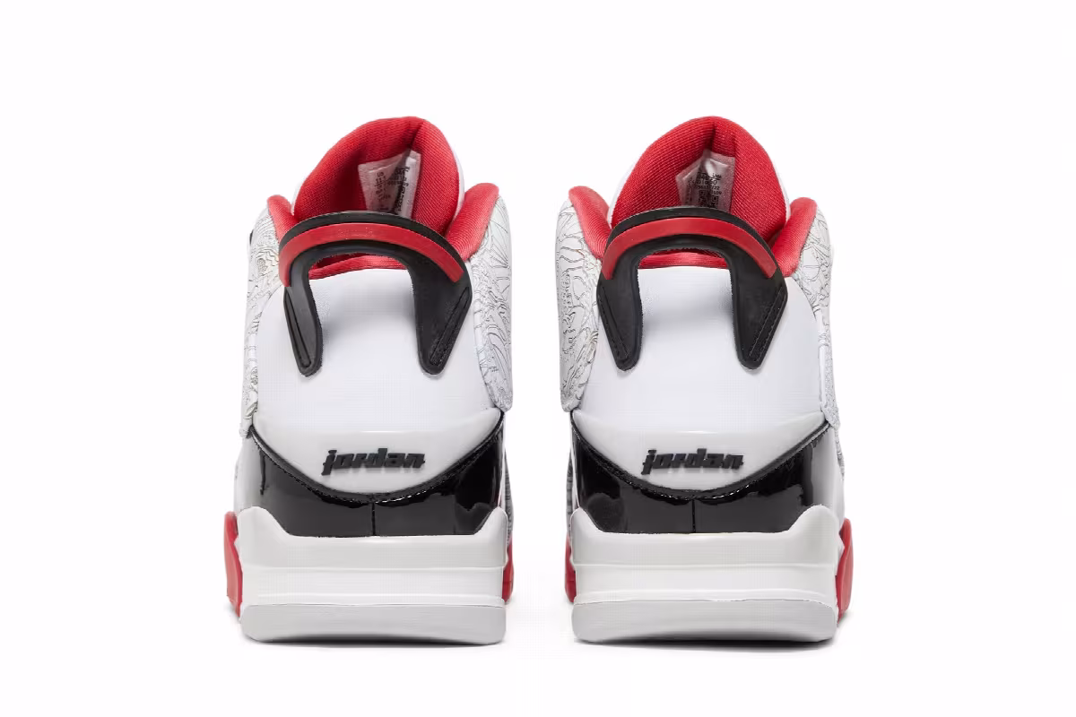 Air Jordan Dub Zero Varsity Red 2022, view 7