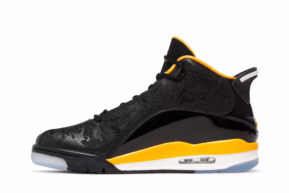 Air Jordan Dub Zero Black Taxi, view 4