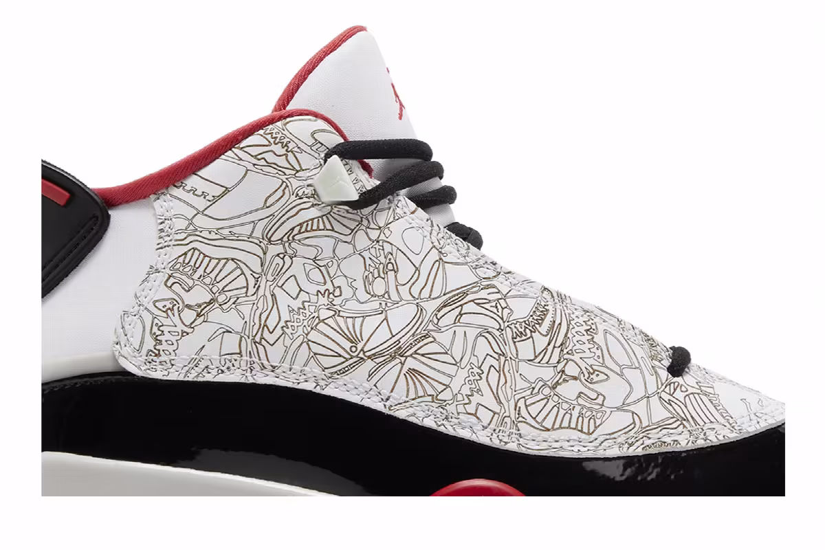Air Jordan Dub Zero GS Varsity Red 2022, view 3