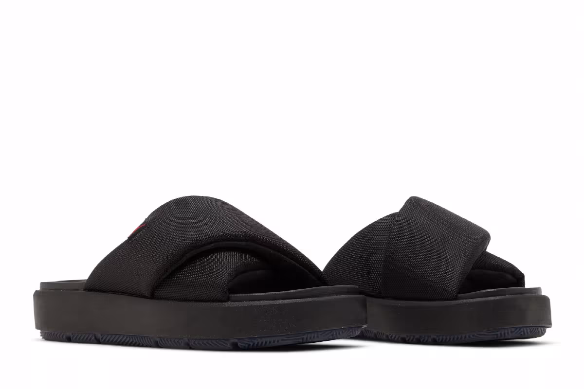 Air Jordan Women's Jordan Sophia Slide Black Fire Red, view 9