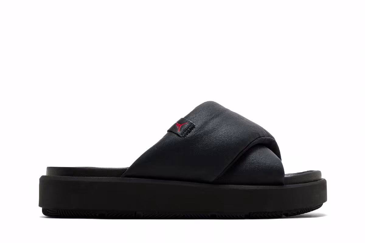 Air Jordan Women's Jordan Sophia Slide Off Noir Fire Red, view 2