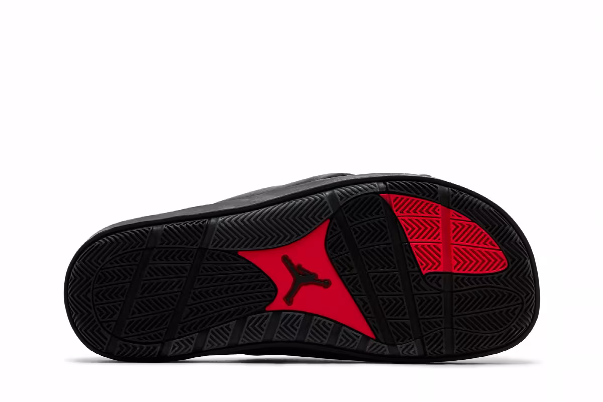 Air Jordan Women's Jordan Sophia Slide Off Noir Fire Red, view 5