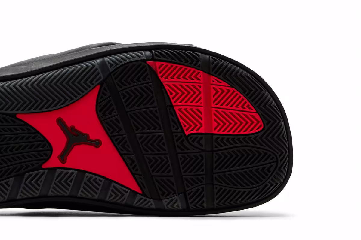 Air Jordan Women's Jordan Sophia Slide Off Noir Fire Red, view 6