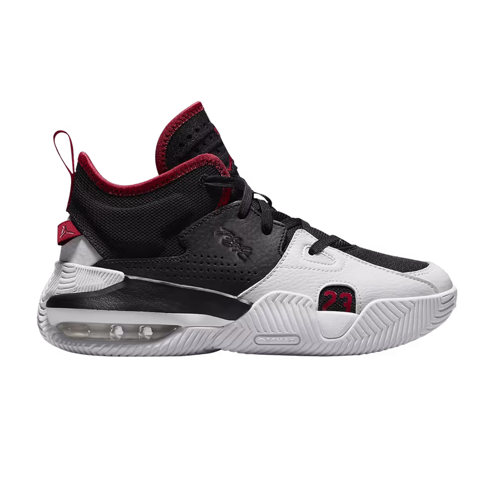 Air Jordan Stay Loyal 2 GS Black White Gym Red
