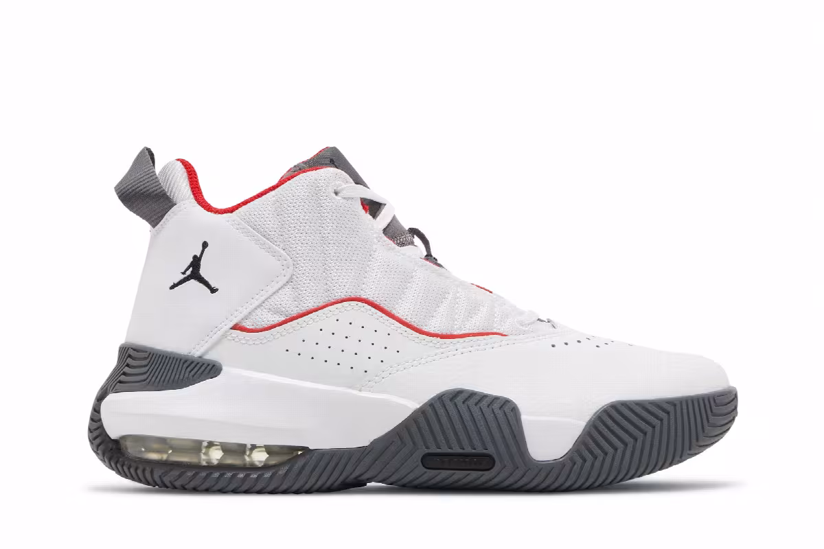 Air Jordan Stay Loyal GS White Light Graphite, view 2