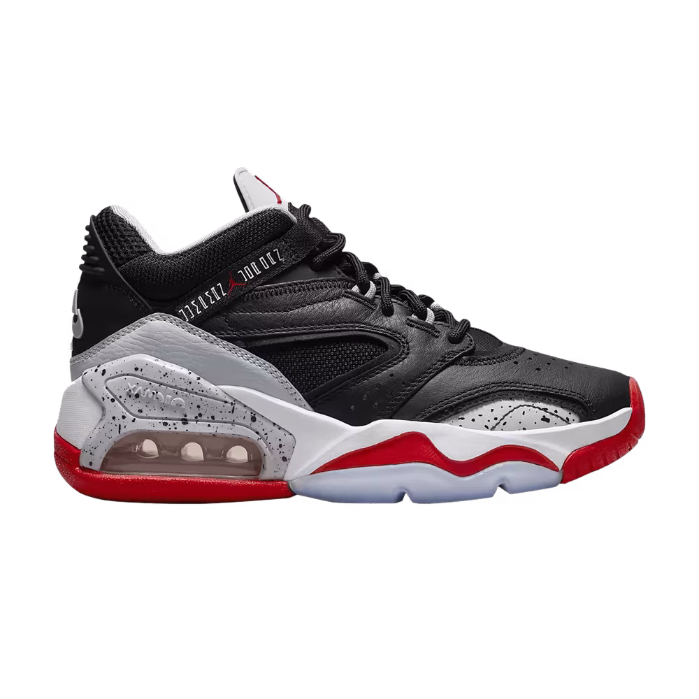 Air Jordan Point Lane GS Black University Red Speckled