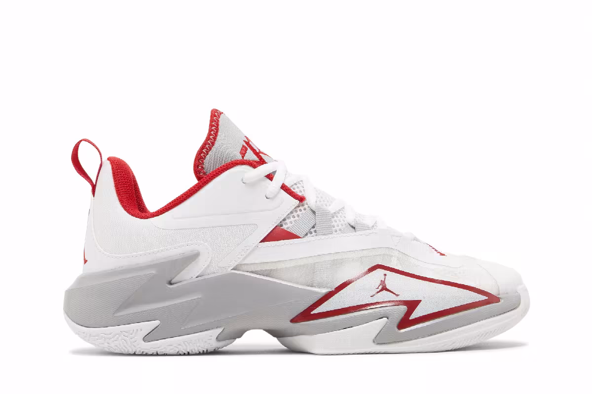 Air Jordan One Take 3 White Gym Red, view 2