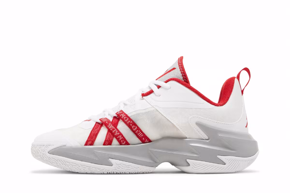 Air Jordan One Take 3 White Gym Red, view 4