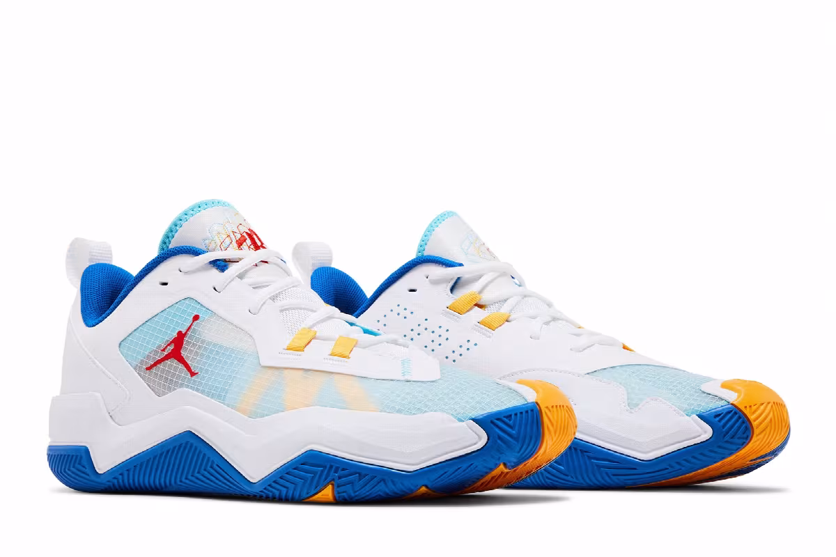 Air Jordan One Take 4 White Lagoon Pulse, view 9