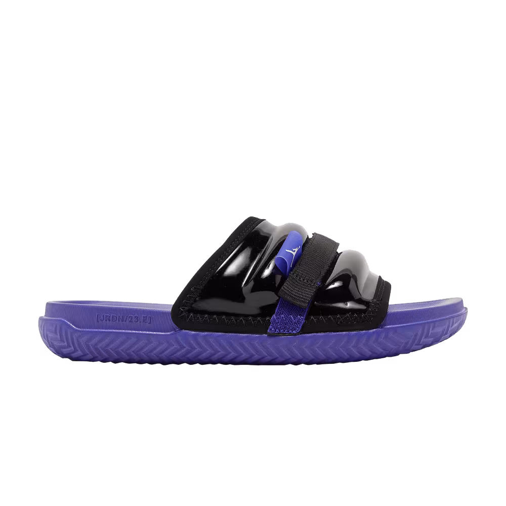 Air Jordan Super Play Slide Black Dark Concord