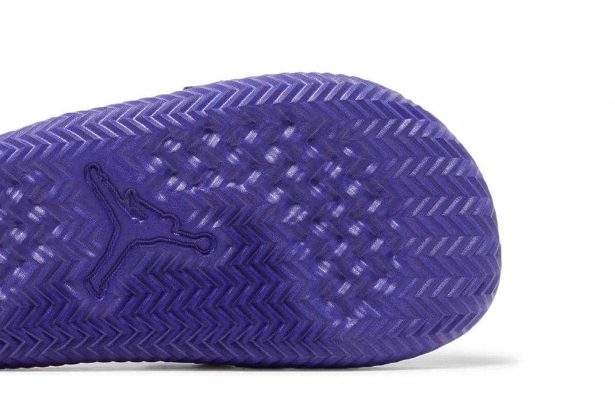 Air Jordan Super Play Slide Black Dark Concord, view 6