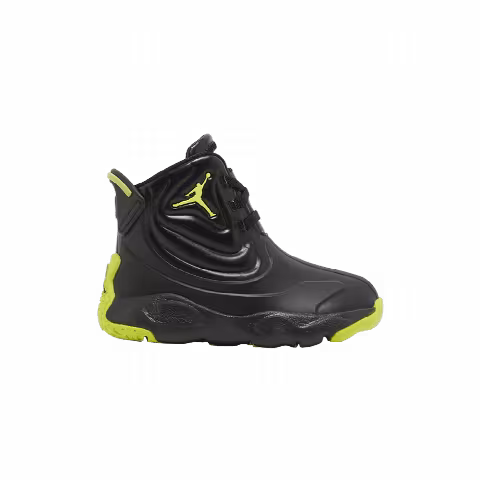 Air Jordan Drip 23 Rain Boot TD 'Black Atomic Green'