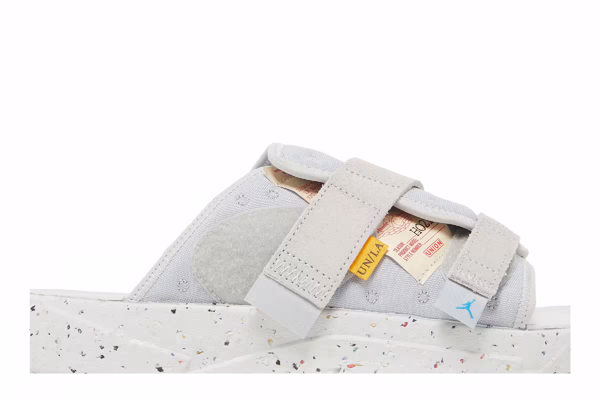 Union LA x Air Jordan Jordan Crater Slide Grey Fog, view 3