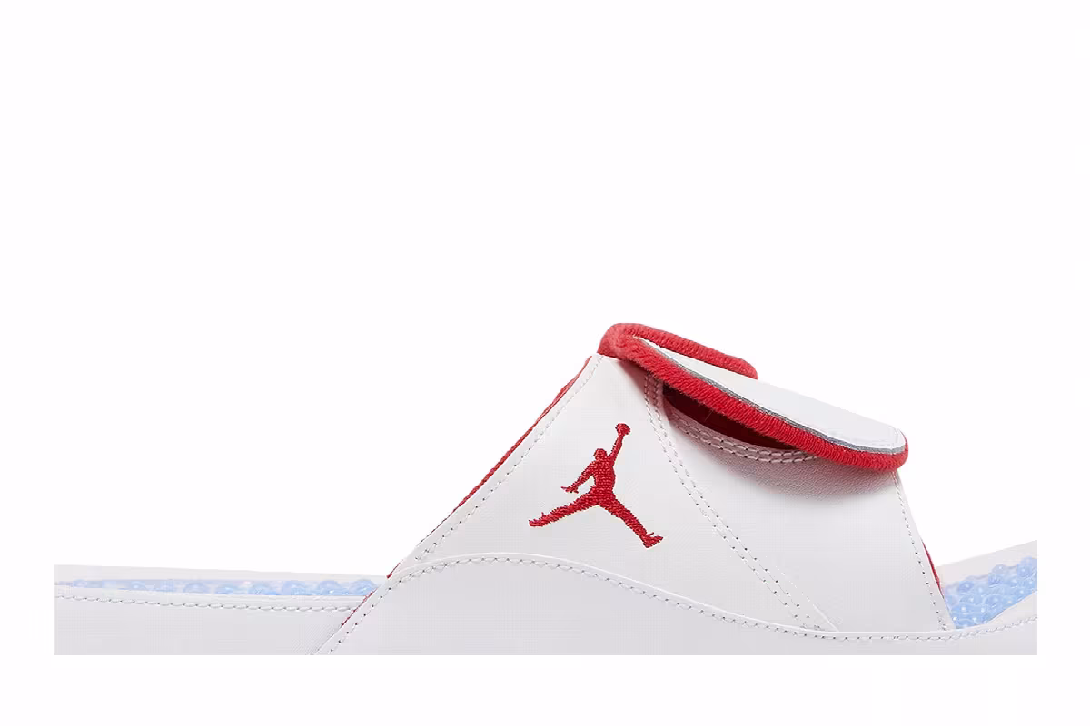 Air Jordan Hydro 11 White Varsity Red, view 3
