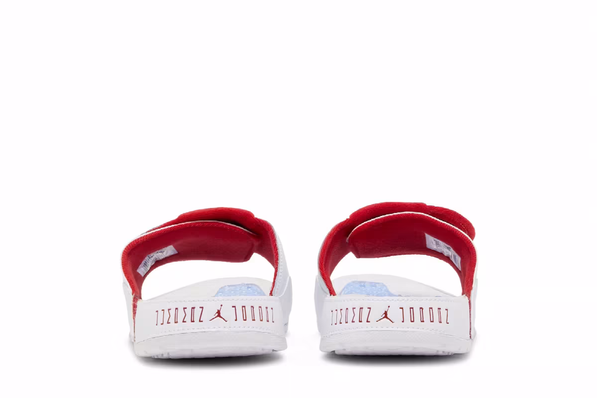 Air Jordan Hydro 11 White Varsity Red, view 7