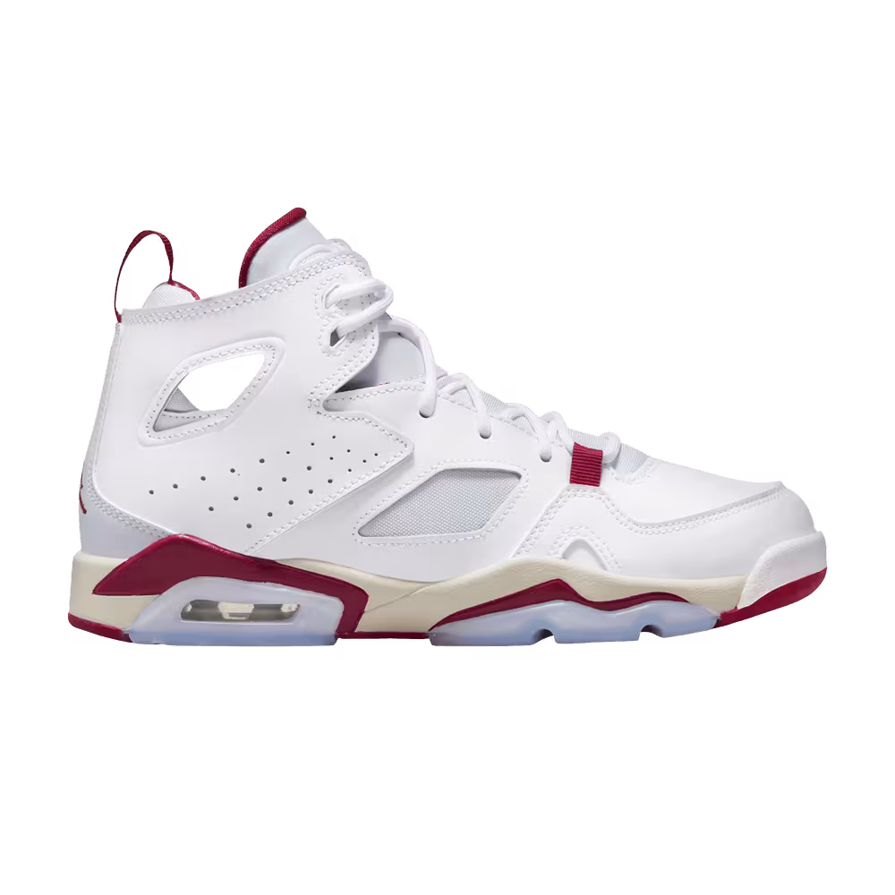 Air Jordan Flight Club 91 GS White Mystic Hibiscus