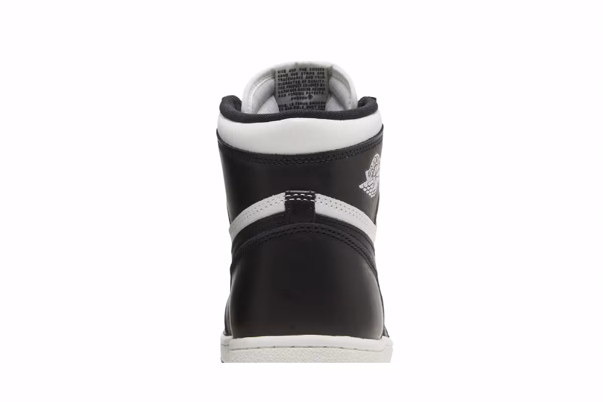 Air Jordan 1 High Black White, view 8