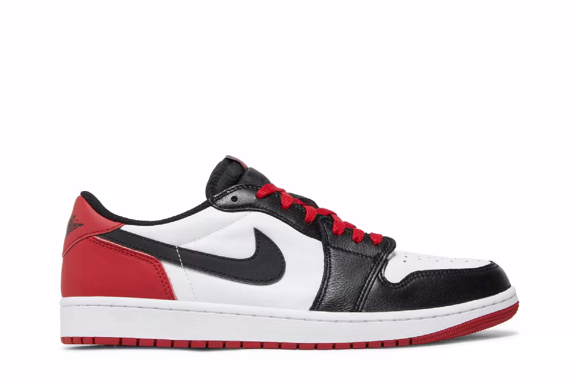Air Jordan 1 Low OG Black Toe, view 2