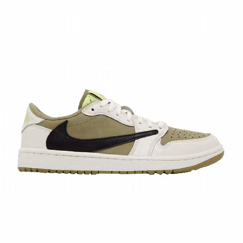 Travis Scott x Air Jordan 1 Low Golf 'Neutral Olive'