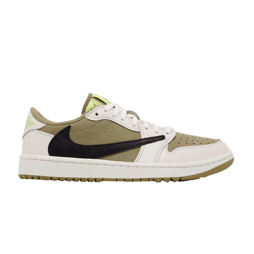 Travis Scott x Air Jordan 1 Low Golf Neutral Olive