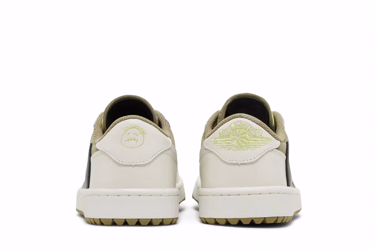 Travis Scott x Air Jordan 1 Low Golf Neutral Olive, view 7
