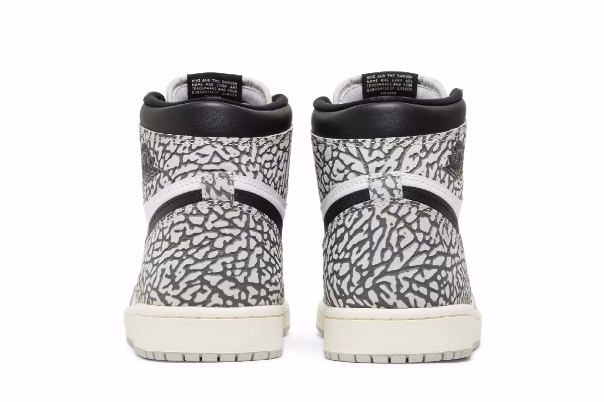 Air Jordan 1 High OG White Cement, view 7