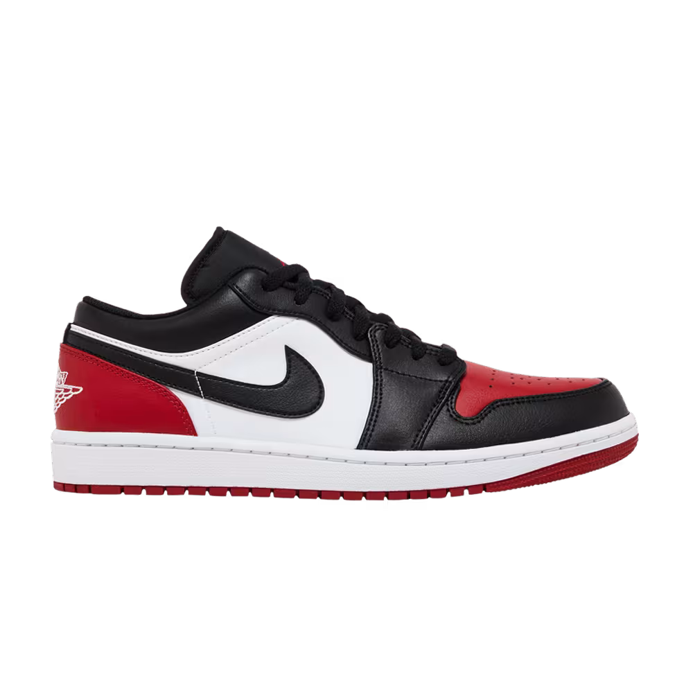 Air Jordan 1 Low Bred Toe 2.0
