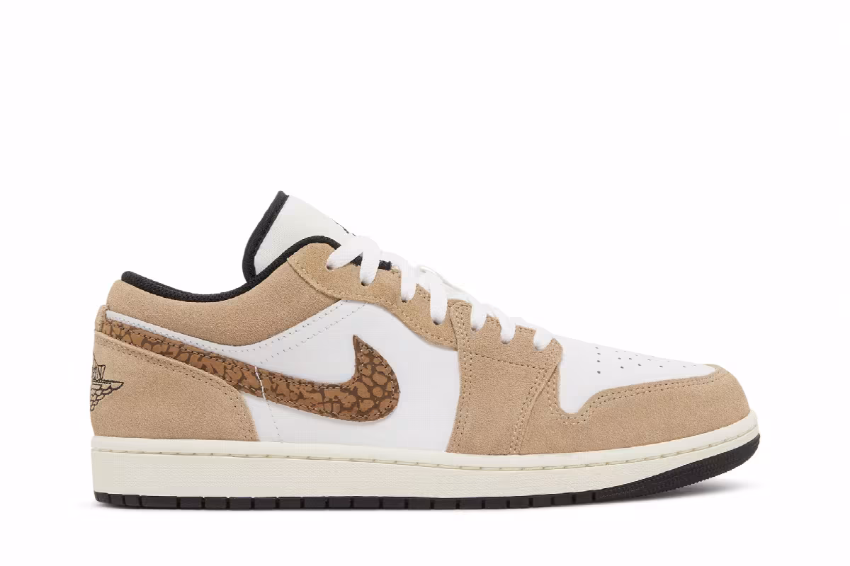 Air Jordan 1 Low SE Brown Elephant, view 2
