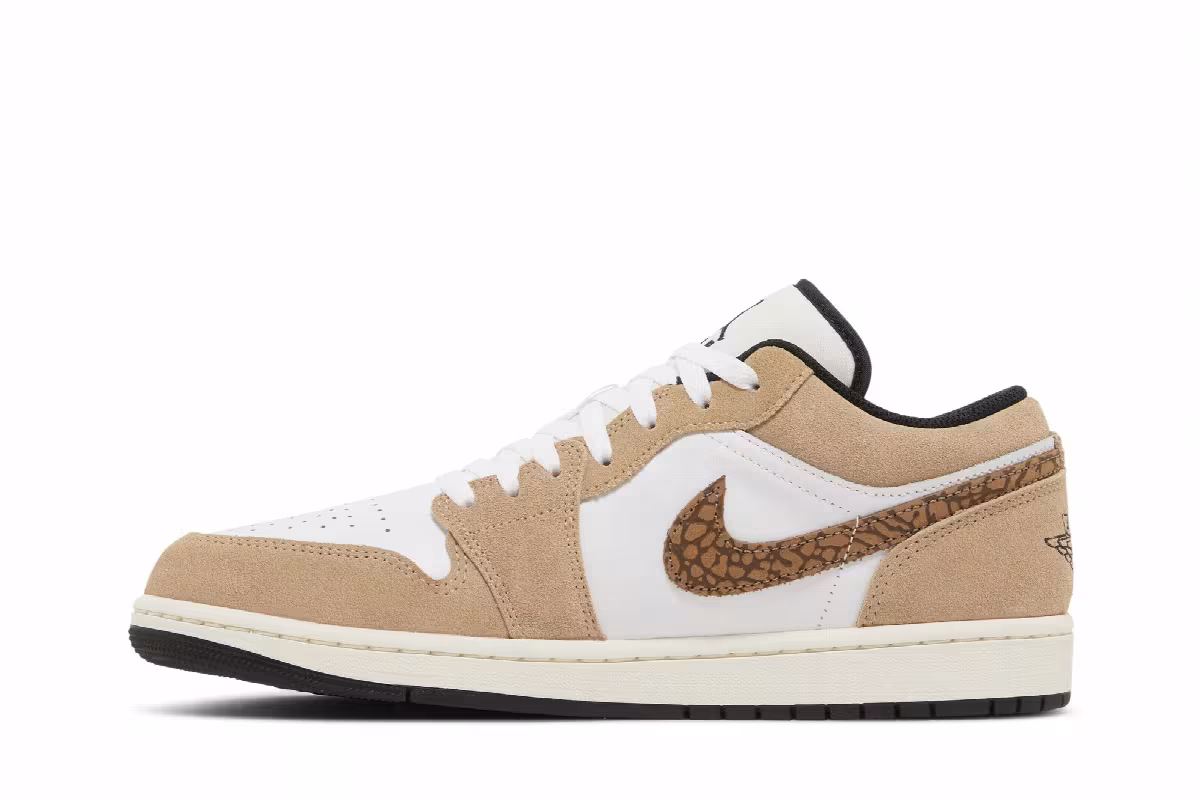 Air Jordan 1 Low SE Brown Elephant, view 4