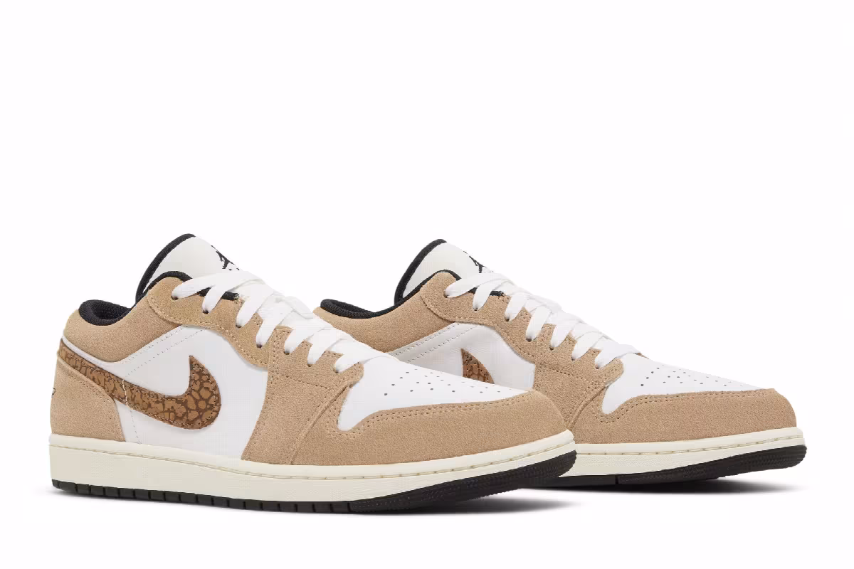 Air Jordan 1 Low SE Brown Elephant, view 9