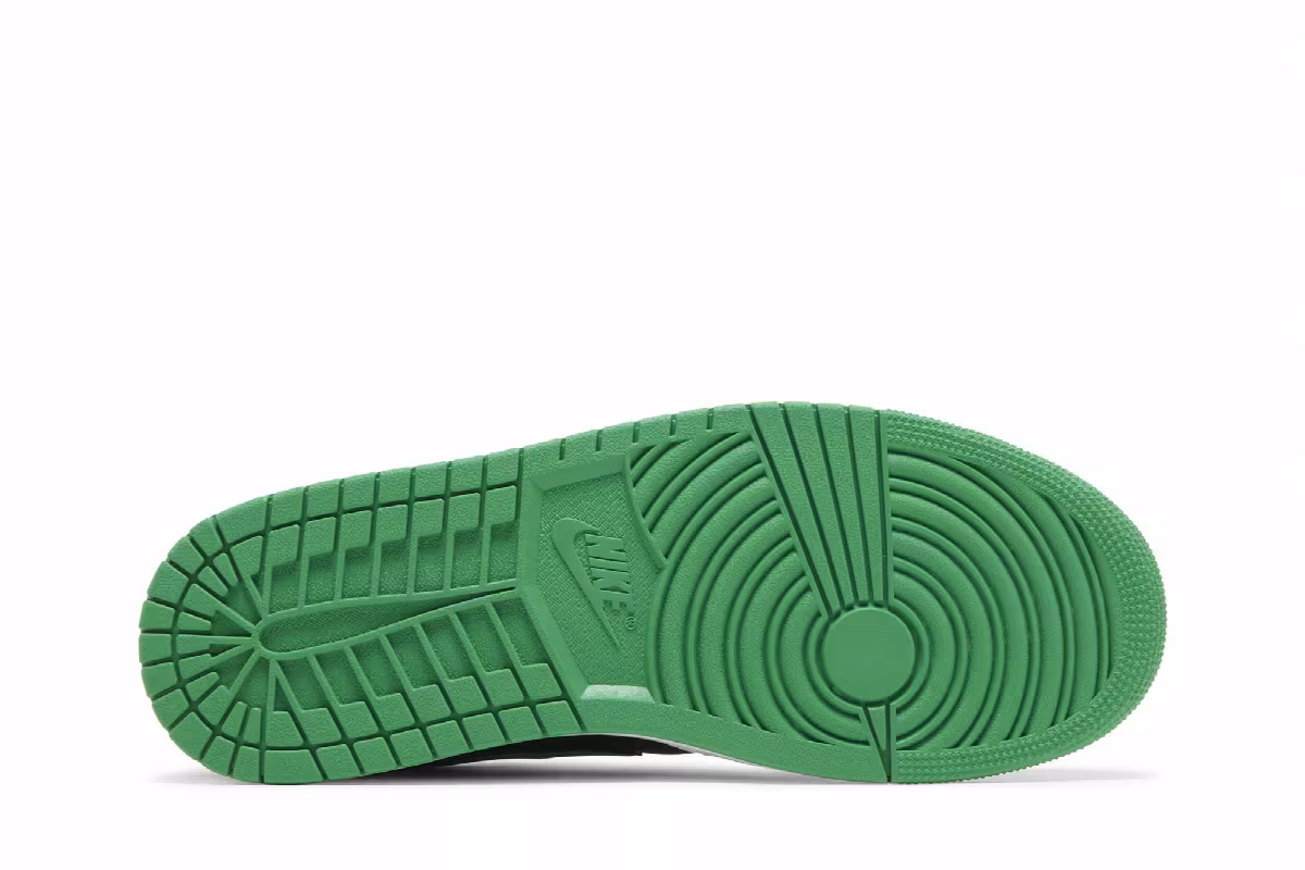 Air Jordan 1 Low Black Lucky Green, view 5
